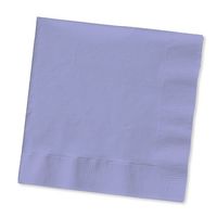 Creative Converting 139186135 Touch of Color 2-Ply 50 Count Paper Lunch Napkins, Luscious Lavender