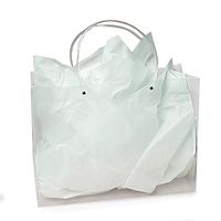 Clear Handle Gift Bags 4-3/4" X 2 3/4" X 6 3/4" | Quantity: 25 Gusset - 2 3/4" Width 4 3/4"