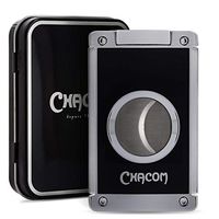 Chacom Black Rectangle Cigar Cutter