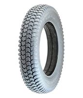 AlveyTech 14"x3" (3.00-8) Foam-Filled Mobility Tire (Flush Profile; 50 mm Bead Width) with Powertrax C248 Tread (Primo) (1)