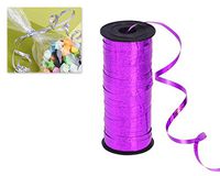 Ace Select Balloon Ribbon 100 Yards Curling Ribbon Roll Crimped Ribbon Spool for Party Decorations Weddings Gift Wrapping Florist - Rose Red
