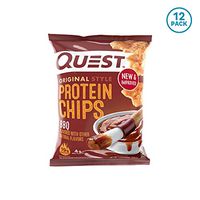 Quest Nutrition Protein Chips, BBQ, Pack of 12