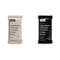 RXBAR, Coconut Chocolate, Protein Bar, 1.83 Ounce (12 count) with Chocolate Sea Salt, Protein Bar, 1.83 Ounce Breakfast Bar