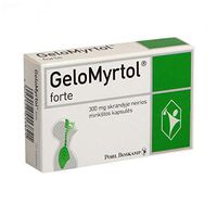 GeloMyrtol Forte 300mg 20 Capsules Quick Pain Relief Coughs Chronic Bronchitis Sinusitis