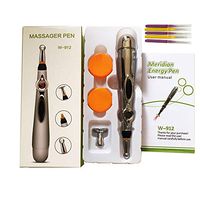 N Noble One Electronic Acupuncture Pen 9 Grades Adjustable Meridians Energy Heal Massage Pen for Pain Reliefing Face Lift Tools