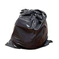 55-60 Gallon 2.5mil Extra Heavy Duty Contractor Garbage Bags, Puncture-Resistant, Made in USA, 48 x 50 (Black, 50 Count)
