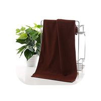 Cleaning Cloth Microfiber Fabric Soft Towel Hand Beach Bathroom Room Car Cleaning Towels Toalla Absorbent Kitchen Wash Clean Cloth,Coffee,30X70Cm