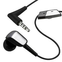 Sonim XP5 Compatible Headset MONO 3.5mm Handsfree Earphone Single Earbud Headphone w Mic Wired [Black]