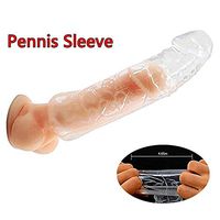 Privacy Packaging. Realistic-Condom-Thick-Girth-Enhancer-Enlarger-Extender-Growth-Multifunctional-Sleeve-Fun-Toys