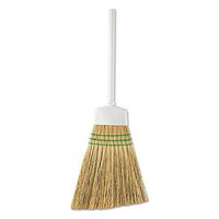 BUTLER HOME PRODUCTS, LLC Corn Angle Broom, 12"" Bristles, 54"", Metal Hande, White, New