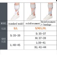 JM-D Drop Foot – Support for Drop Foot Ankle and Foot Orthosis Full Length Trimmable Footplate, Ideal for Drop Foot Ideal for Flaccid Foot Drop,BLEFT,XL
