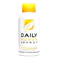 DailyPower Energy Shot - 220mg of Natural Caffeine - 12 Count (Pink Lemonade)