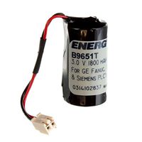 PLC Lithium 3V 1700mAh Computer Backup Battery, Replaces Dantona COMP-110 Energy+ B9651T Gateway ER17330V CMOS Ge Fanuc D3 D4 IC601ACC150 IC601ACC150A IC610ACC150 IC610ACC150A IC610CPU101C