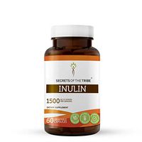 Inulin 60 Capsules, 1500 mg, Inulin from Jerusalem Artichoke (60 Capsules)