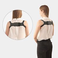 Nappo Posture Corrector for Women/Men, Adjustable Upper Back Support Brace for Pain Relief from Neck, Back and Shoulder