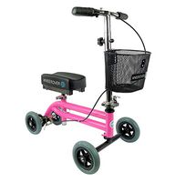 KneeRover Kids Knee Walker Child Knee Scooter Pediatric Crutch Alternative in Pink
