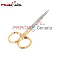 PRECISE CANADA: IRIS Scissor, Straight, T.C, 11.5CM/4.5"