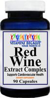 Red Wine Extract Complex Resveratrol Capsules - Super Antioxidant For Whole Body Well-Being