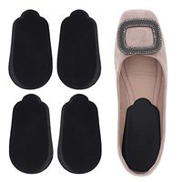 Dr. Foot’s Orthopedic Medial & Lateral Heel Wedge Silicone Insoles for Supination & Pronation - O/X Type Leg Corrective Gel Adhesive Inserts - 2 Pairs (Black)