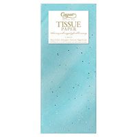 Caspari Gift Tissue Paper 4 Sheets - Blue Gemstone Wrapping Tissue Paper