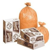 33" x 39" 33gal Heavy Can Liner Linear Low Buff Bag, Pack of 250