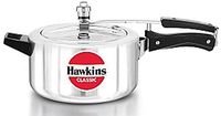 HAWKIN Classic CL40 4-Liter New Improved Aluminum Pressure Cooker, Small, Silver