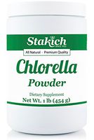 Stakich CHLORELLA Powder 10 LB (in Ten 1 lb Jars) - 100% Pure, Top Quality