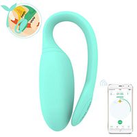 Magic Motion Kegel Fitness Ball with APP & Vibration, Suitable for Beginners Waterproof Silicone Ball, Wireless Remote Control USB Charging Bladder Control and Pelvic Floor Contact (Baby Green)
