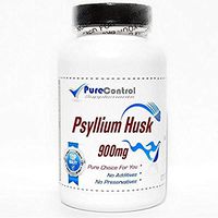 Psyllium Husk 900mg // 90 Capsules // Pure // by PureControl Supplements