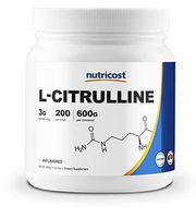 Nutricost Pure L-Citrulline (Base) Powder (600 Grams)