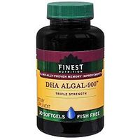 Finest Nutrition DHA Algal-900 Triple Strength Softgels 30 ea