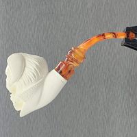 Homme The Rockin Demon of The Desert Tobacco Pipe 3/4 Bend by Paykoc M55036