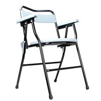 Bedside Commodes Portable Toilet Seat Bath Stool,Mobile, Folding Commode Chair, Load-Bearing Strong Stable Anti-Skid Safety,Light Blue