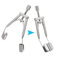 Eye Speculum,Fencia Solid Eye Lid Retractor Adjustable Mechanism Ophthalmic Instruments