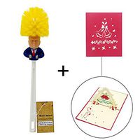 Bravo Sport Donald Trump Toilet Brush, Make Toilet Great Again, Funny Political Gag Gift