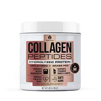 Seva Soul Collagen Peptides Powder, Hydrolyzed Powder, 100% Pure & Natural Ingredients, Grass-Fed, Non-GMO, Unflavored & Colorless Collagen Peptides, Dairy and Gluten Free, (16 oz)