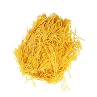 NUOBESTY Shredded Paper Gift Basket Filler Paper Shred Filler Yellow for Packing Gift Baskets Boxes Filling