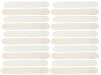 Extremely Absorbent Quick-Stick Disposable Hat Liners - Stick Inside to Wick Sweat in Baseball Hat, Cap, Cowboy Hat, Beanie, Beret, Boater, Flat Cap, Kippah, Sun Hat, Fedora, Trucker/Hard Hat (20)