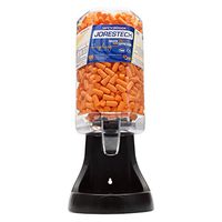 JORESTECH Ear Plug Dispenser Station for Sound Suppression/Hearing Protection - Prefilled with 500 Earplugs - Wall Mount/Tabletop Design (Model EPD-250) (500)
