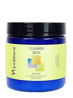 Wyndmere Acne, Dry Skin, & Keratosis Pilaris Natural CLEARER SKIN Cream Used To Help Clear Problem Skin With Certified Organic 100% Pure Essential Oils (4 Oz / 118 ml)