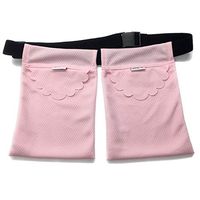 Yesito mastectomy drainage pouch and Shower pouch for Post Mastectomy Support (Light pink)