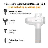 XISXI Mini Vibration Noise Reduction Electric Deep Muscle Percussion Massage Gun Handheld Cordless Relax Tissue Muscle Massage Device Large Capacity Power (Part)