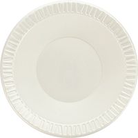 Dart 12BWWQR 10-12 oz White Laminated Foam Bowl (Case of 1000)