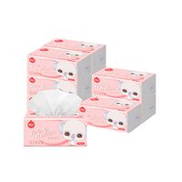 3-Ply Facial Tissue, Soft Facial Paper, 280Tissues per Pack, Household Toilet Paper, Soft Skin-Friendly Paper Towels (10)