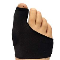 OYTRO Toe Cushion Thumb Valgus Correctors Pad Protector Sleeve (L, Black)