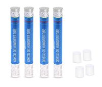 4 Pack Humidor Humidifier Tubes - Keeps Humidity at 70% with PG Infused Gel, Best Value – Each Tube Protects up to 25 Cigars by Essential Values