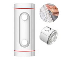 QKVNA Male Novelty T-Shirts Aír-cräft Cup Flip Hole Dual Channel Space Capsule Male Sucker Strong Toy Relax Muscle Training Sleeve