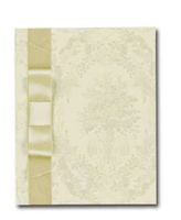 CR Gibson Ivory Floral Urn by Anna Griffin Memory Book