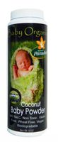 Baby Powder Organic Unscented By Nature's Paradise 6 Oz