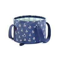 WENPINHUI Portable Collapsible Washbasin Travel Foam Bag Large Washbasin Washbasin Small Travel Foot Wash Bucket (Color : Blue, Size : 10L)